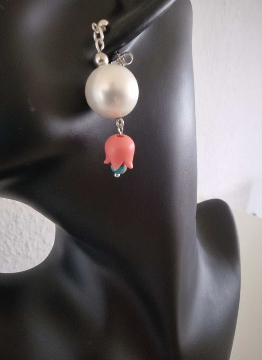 Ohrring "Jugendweihe" - mit großer Muschelkernperle